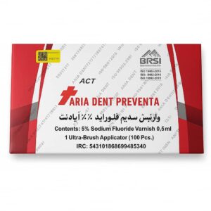 وارنیش سدیم فلوراید 5% آریادنت – Aria Dent - ACT Sodium Fluoride 5%