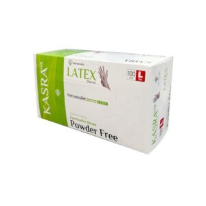 دستکش لاتکس بدون پودر کسری طب